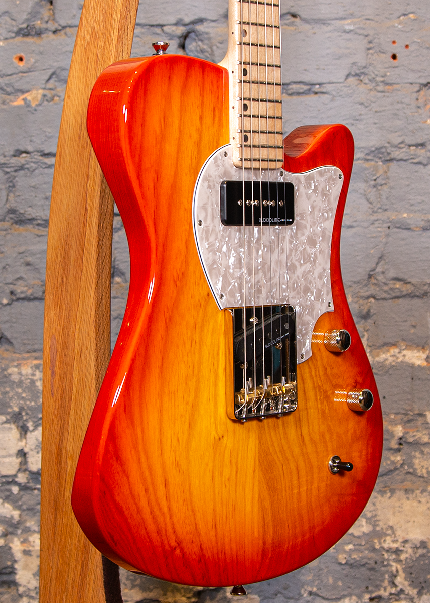 John Page Guitars: AJ - Honey Burst