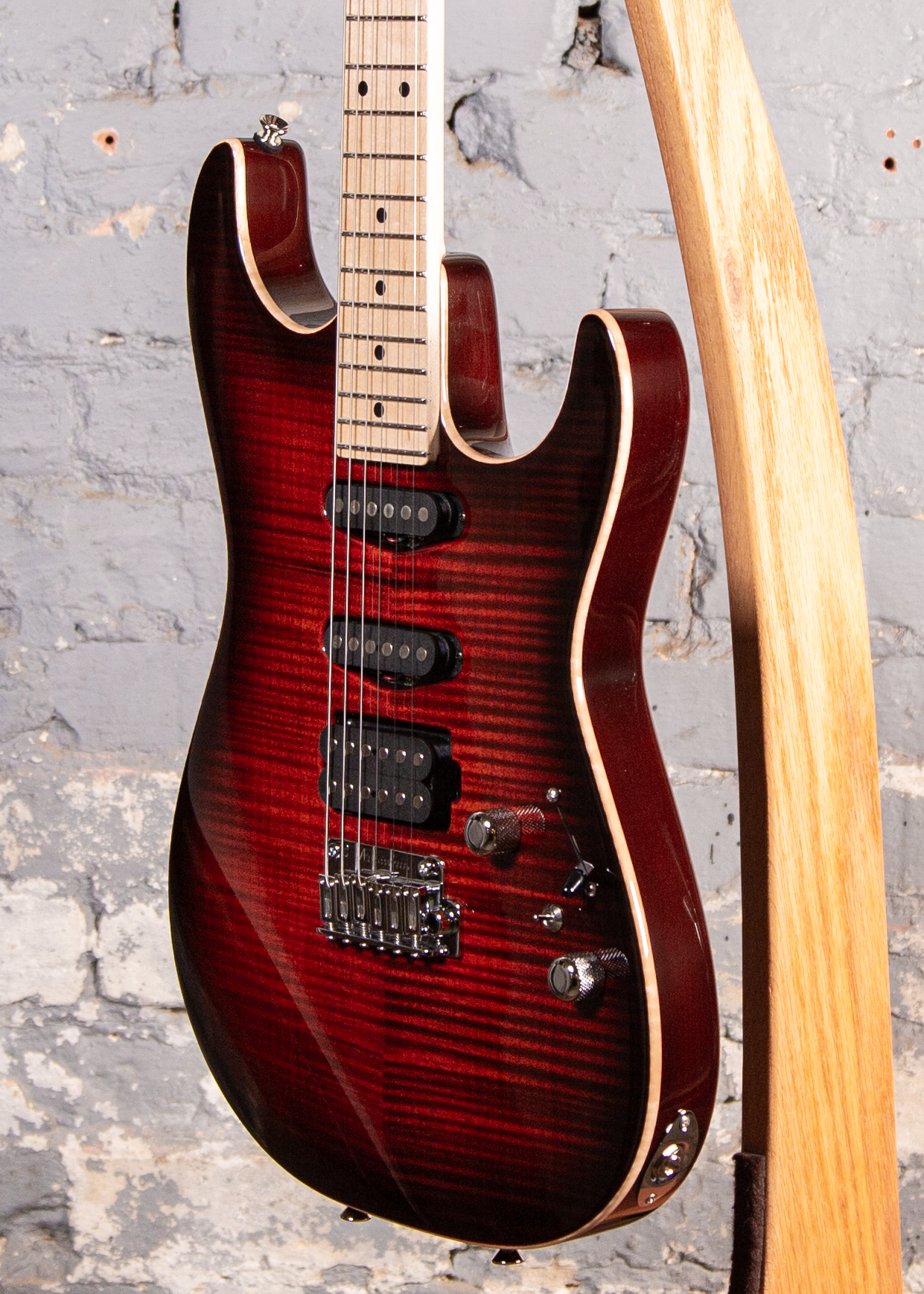 Anderson Guitarworks: Drop Top Shorty Burnished Orange Burst