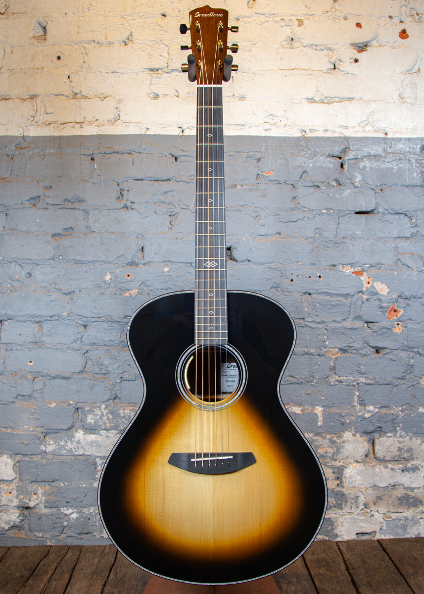 Breedlove: Premier Concerto Dreadnought Tobacco Burst w/ Brazilian Rosewood