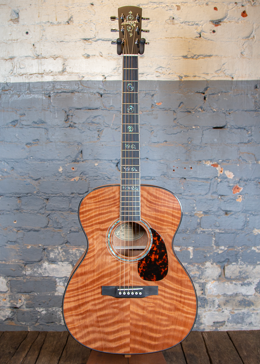 Larrivee Guitars: OM-03- Flamed Redwood Top Special