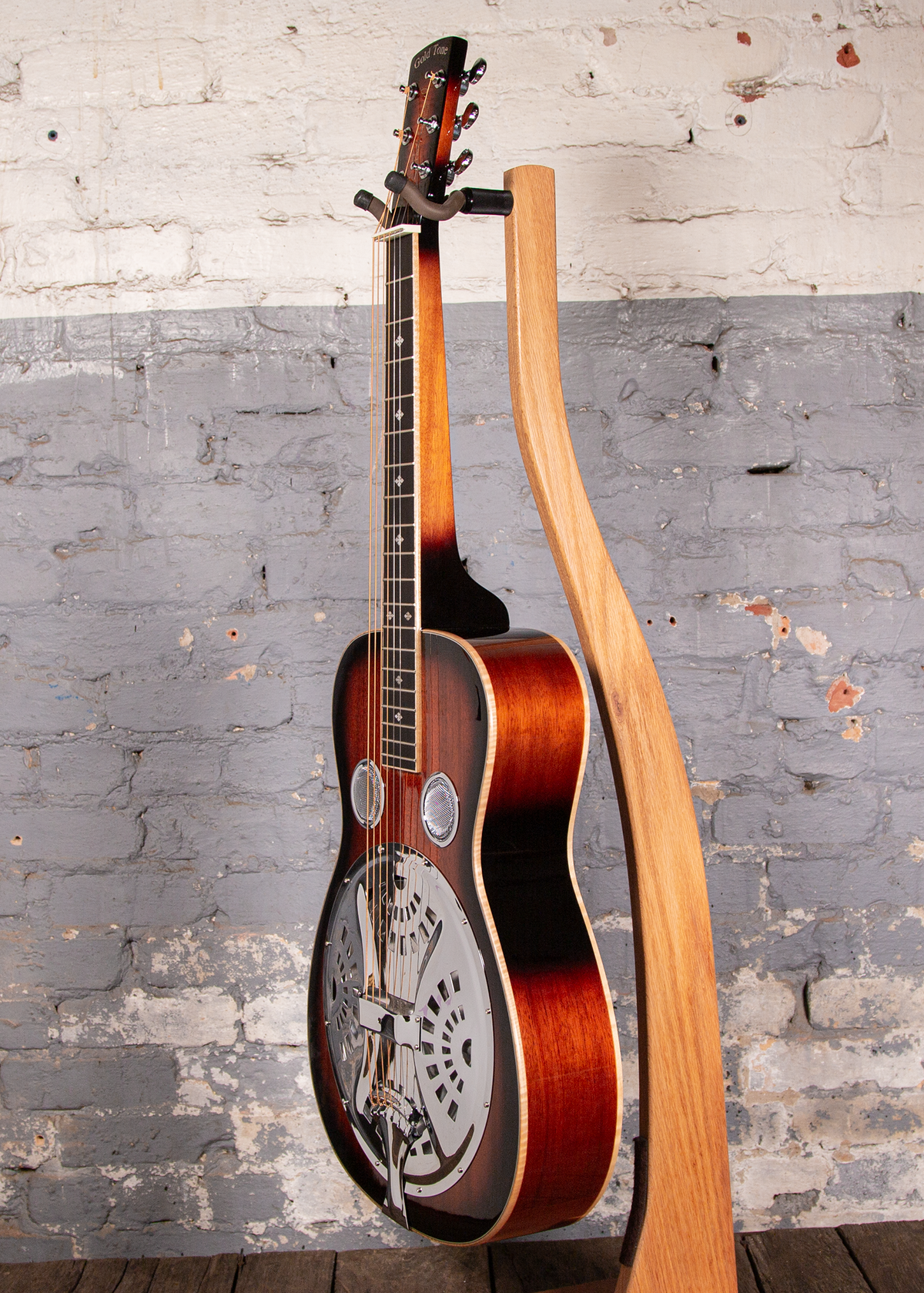 Gold Tone: PBS-M Paul Beard Squareneck Solid-Mahogany Resonator Guitar with Case