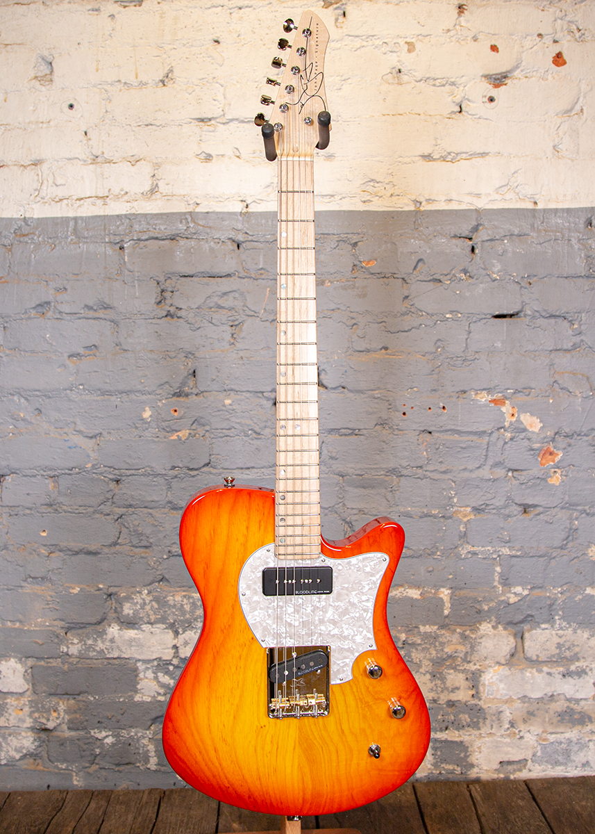 John Page Guitars: AJ - Honey Burst