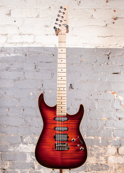 Anderson Guitarworks: Drop Top Shorty Burnished Orange Burst