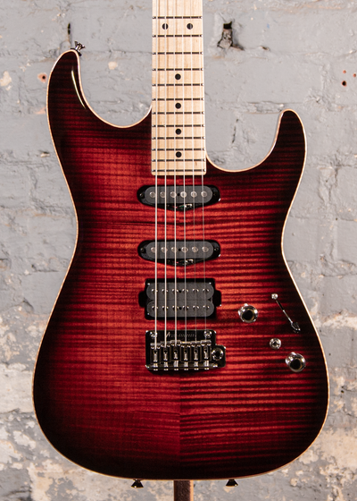 Anderson Guitarworks: Drop Top Shorty Burnished Orange Burst