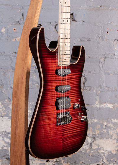 Anderson Guitarworks: Drop Top Shorty Burnished Orange Burst
