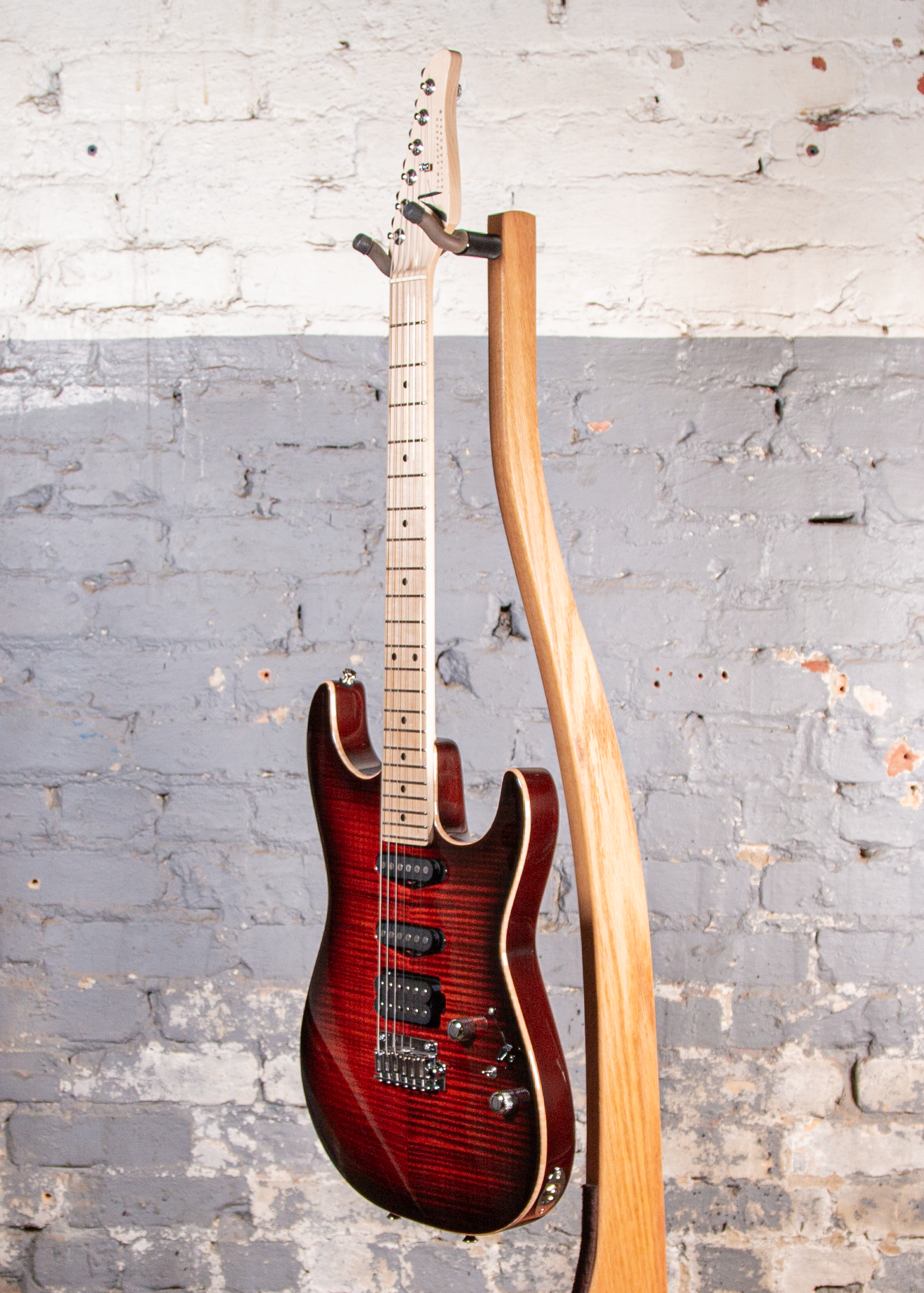 Anderson Guitarworks: Drop Top Shorty Burnished Orange Burst