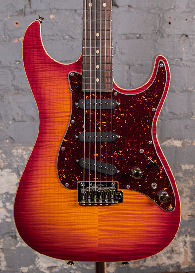 Anderson Guitarworks: Drop Top Classic - Cherry Burst w/Binding