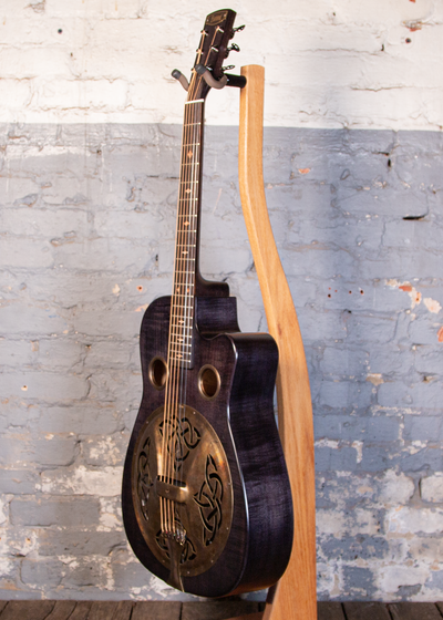 Beard Guitars: Trailhead-E Roundneck - Black Ice