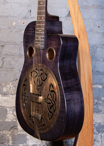 Beard Guitars: Trailhead-E Roundneck - Black Ice