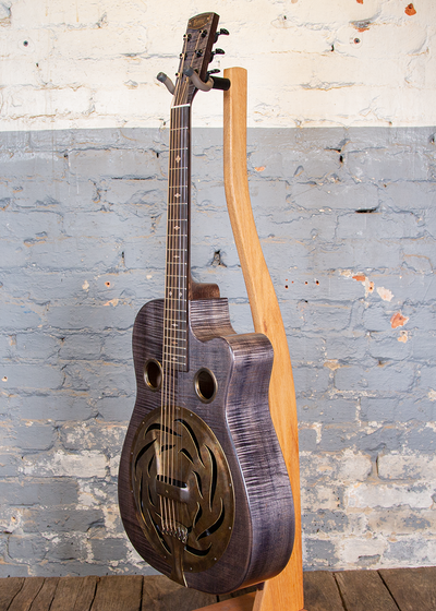 Beard Guitars: Trailhead-E Roundneck - Black Ice