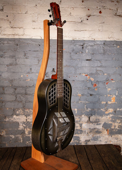National Guitars: NRP Tricone B Series Black Rust