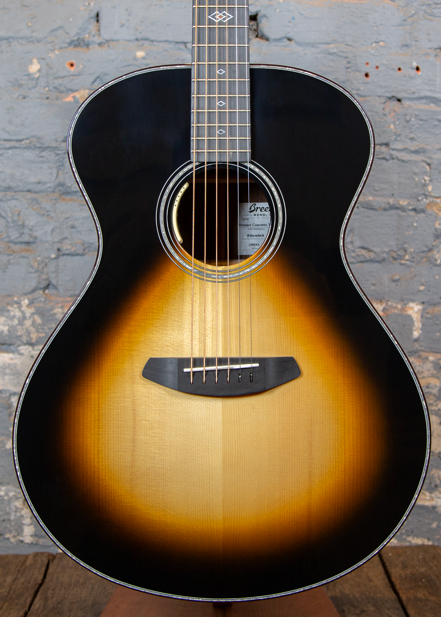 Breedlove: Premier Concerto Dreadnought Tobacco Burst w/ Brazilian Rosewood