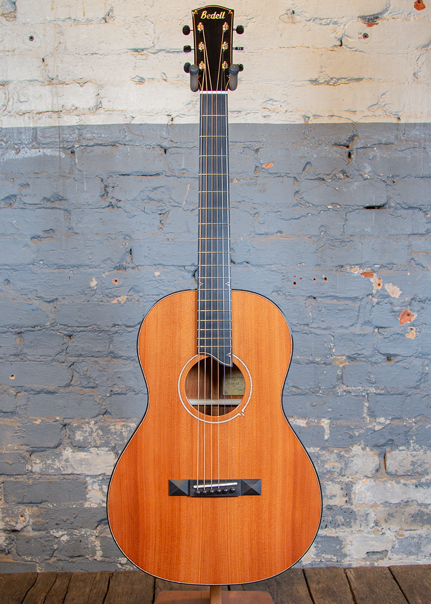 Bedell Guitars: Fireside Parlor (Buckskin Redwood - Cocobolo)