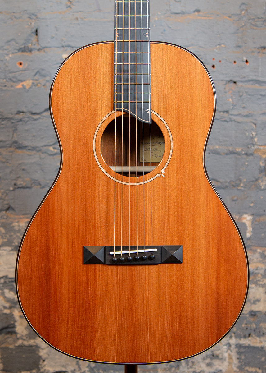 Bedell Guitars: Fireside Parlor (Buckskin Redwood - Cocobolo)