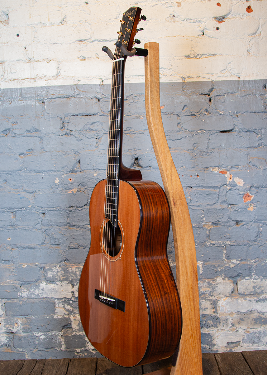 Bedell Guitars: Fireside Parlor (Buckskin Redwood - Cocobolo)