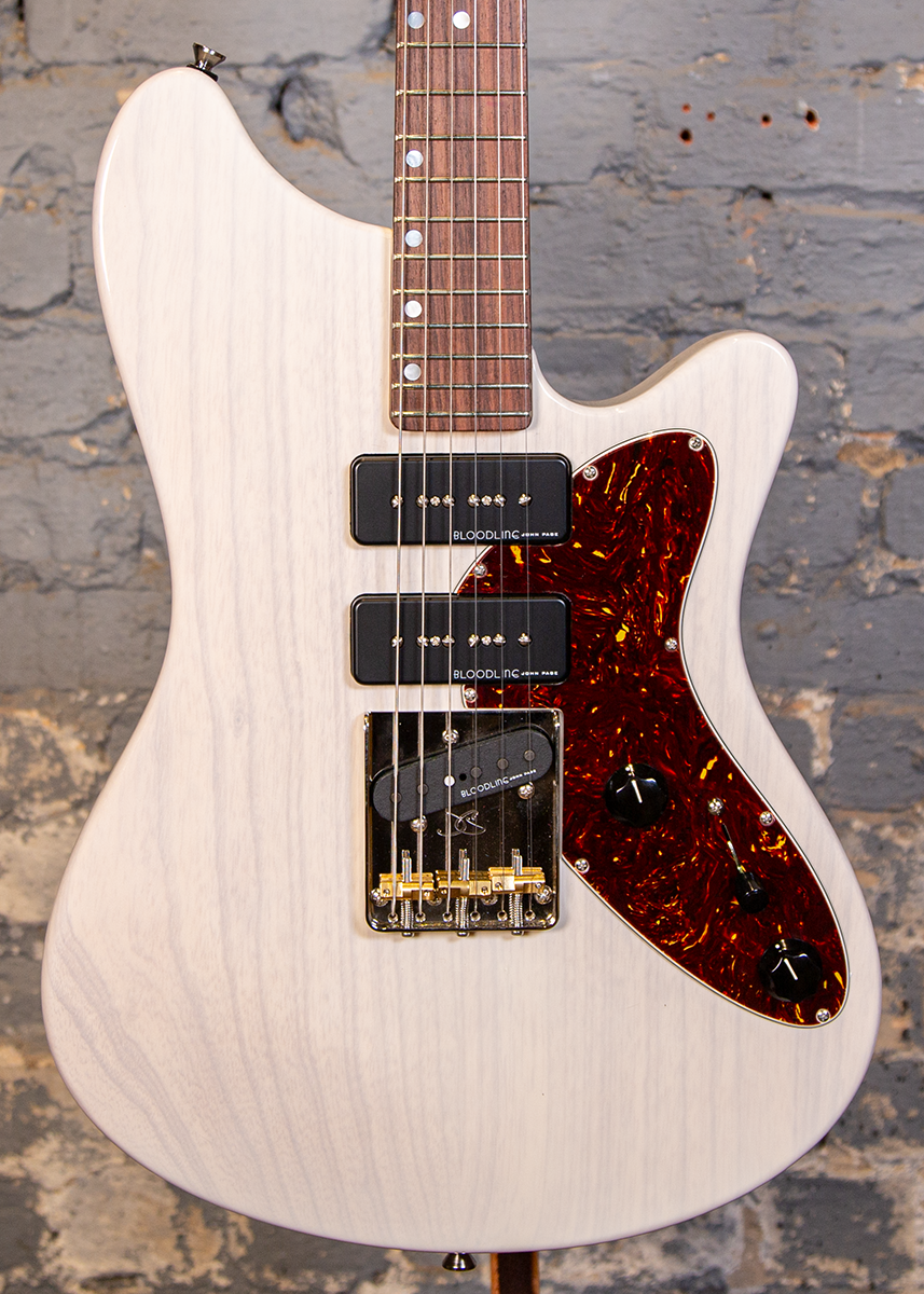 John Page Guitars: JPS DL - Blonde over Ash