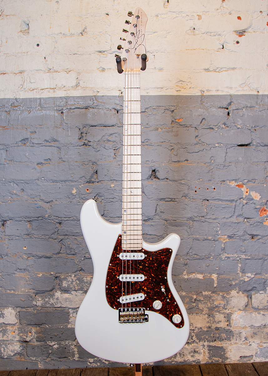 John Page Guitars: JPS Ashburn SSS - Olympic White