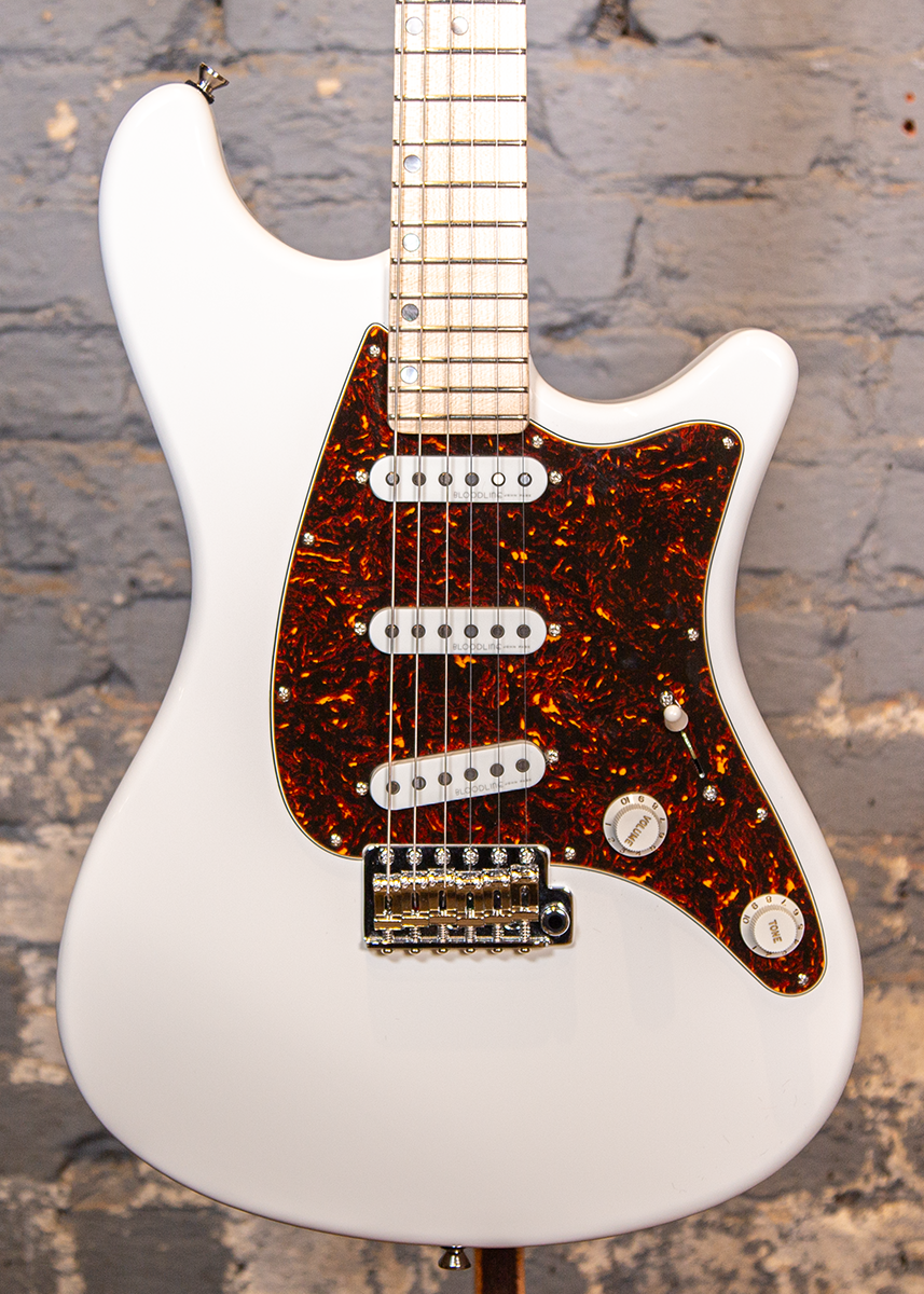 John Page Guitars: JPS Ashburn SSS - Olympic White