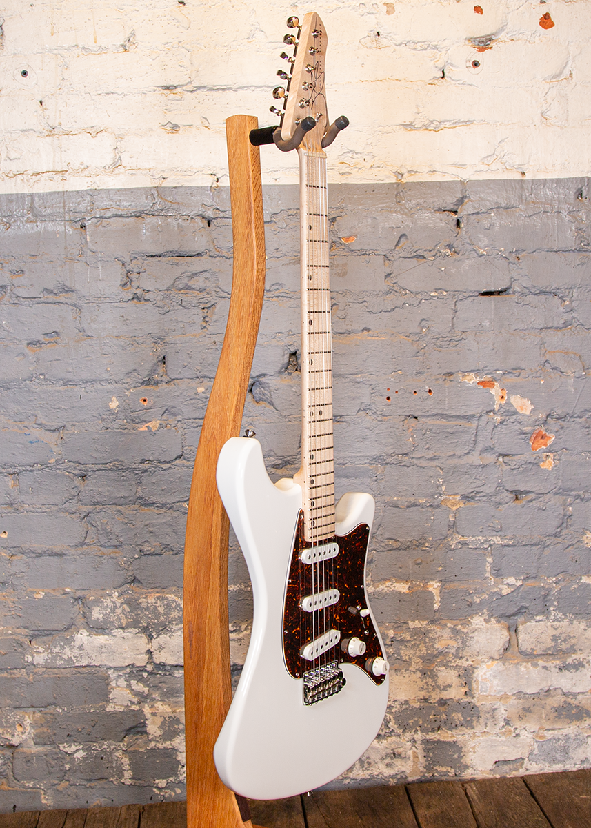 John Page Guitars: JPS Ashburn SSS - Olympic White