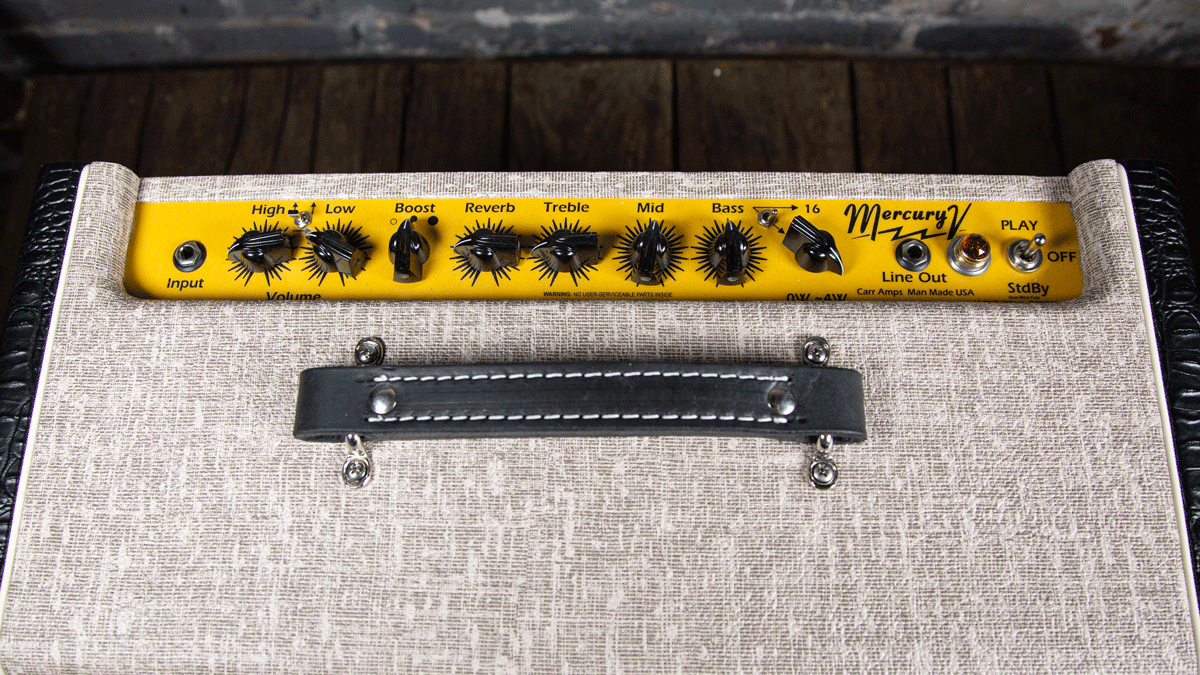 Carr Amps: Mercury V - Black Gator / Slub