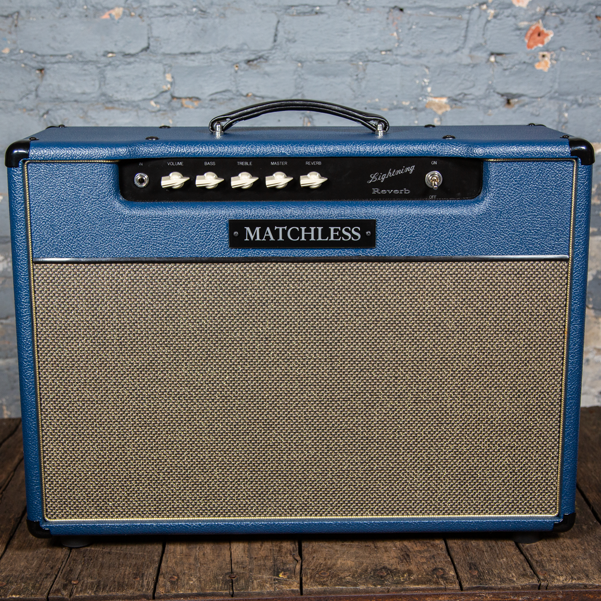Matchless Amplifiers: Lightning +Reverb Navy/Gold