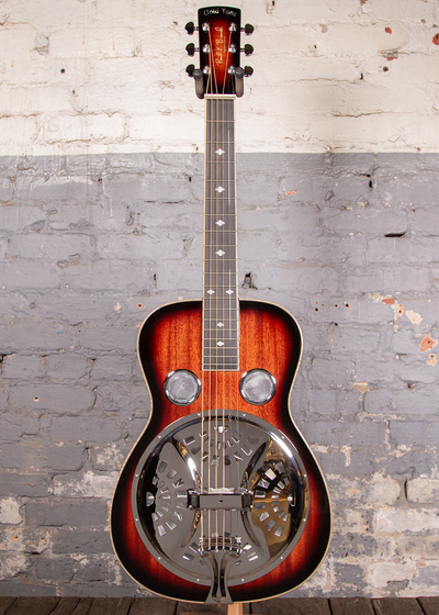 Gold Tone: PBS-M Paul Beard Squareneck Solid-Mahogany Resonator Guitar with Case