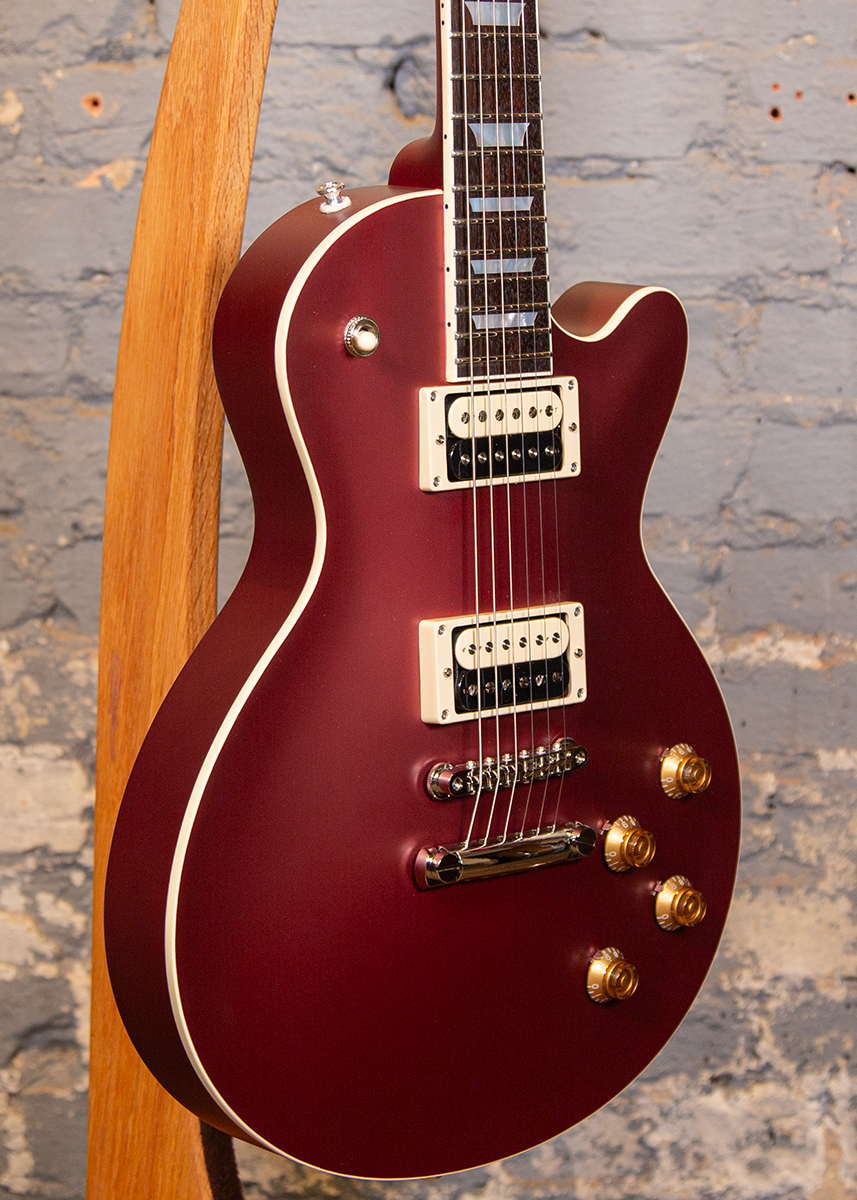 Eastman Guitars: SB59 Vintage Satin Burgundy Red