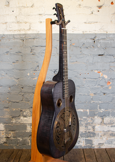 Beard Guitars: Trailhead-E Squareneck Black Ice